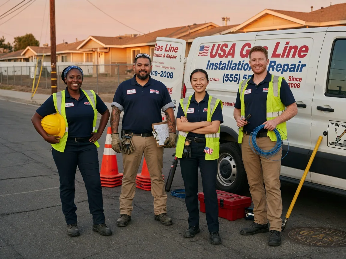 Gas Line Installation company in Frenchville, PA